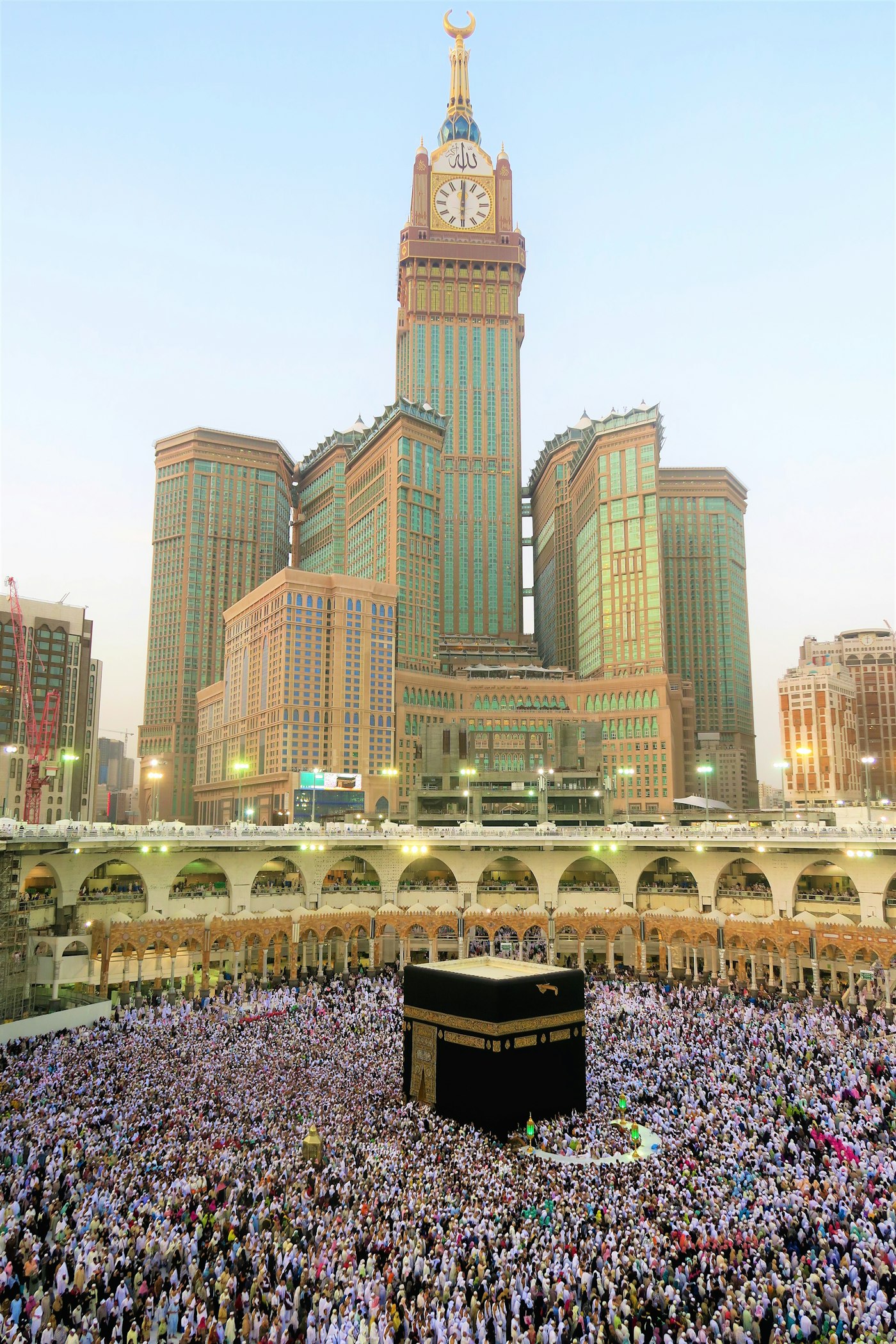 The Kaaba and Makkah Clock Tower
